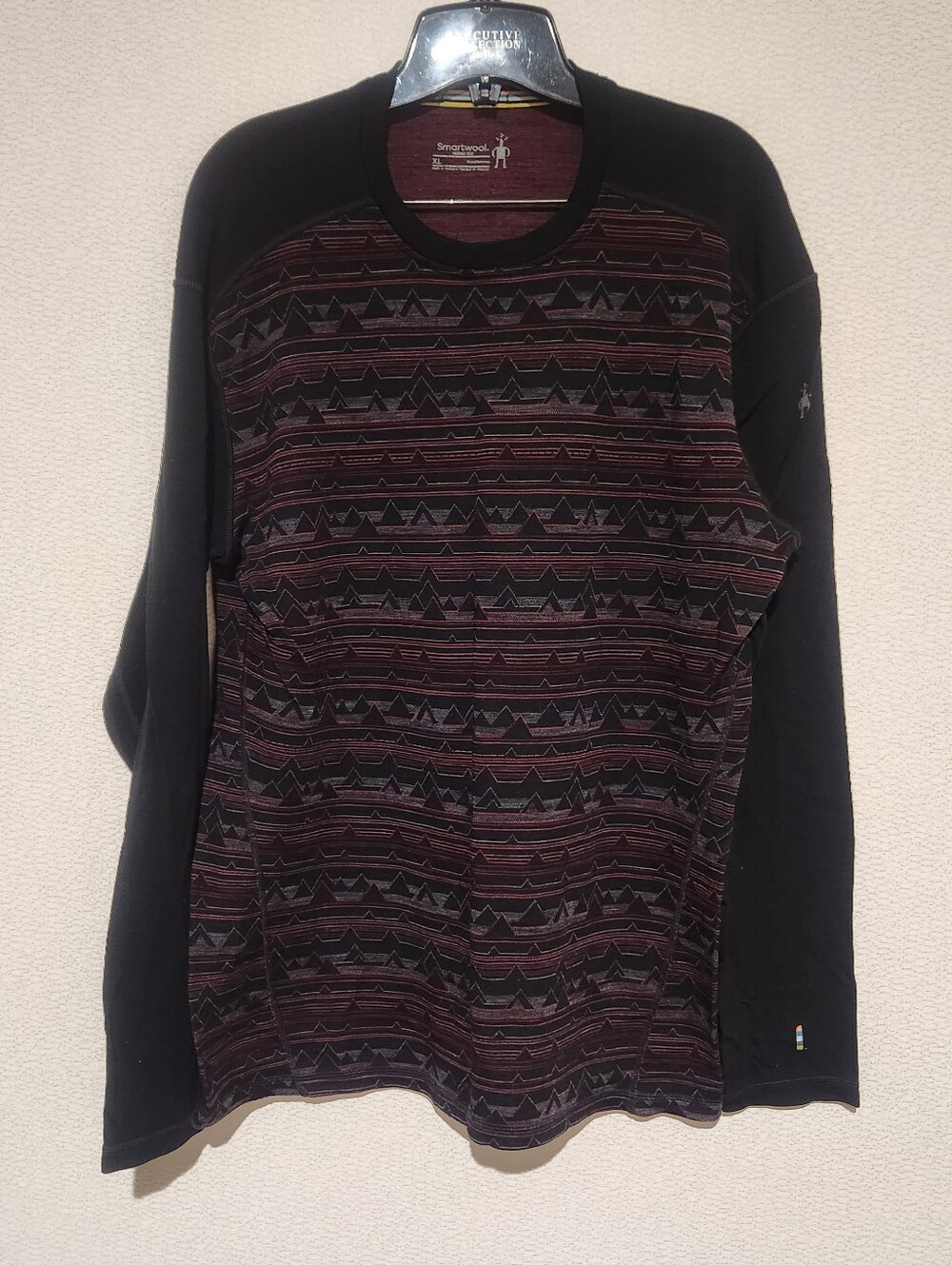 SmartWool Merino 250 Pattern Base Layer Top Mens Xtra Large Long Sleeve